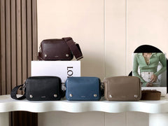 Dior Soft Pebble-grain cowhide leather messenger bag Bags 1LLSH260KEN_H720 #82506A