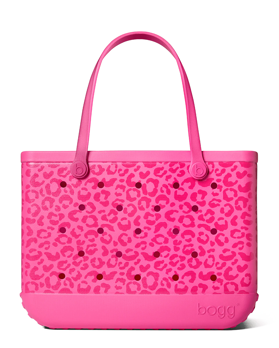 Original Bogg® Bag - purrr-fectly PINK leopard