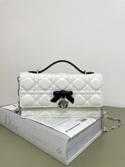 Dior My Mini Women's Crossbody Handbag Light Pink Leather Spring/summer Fashionable Elegant And Casual Bag Bags #84237A