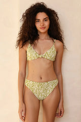 Zen Knotted Triangle Bikini Top