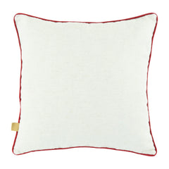 Winter Greetings Wreath 18x18 Throw Pillow