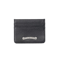 Chrome Hearts Luxury Fashion Trend Italian Cowhide 925 Sterling Silver Accessories Couple Men's And  Women's Models Folding Card Case Card Holder Bags Bag #76516