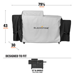 22" XL Griddle Pellet Grill Combo Cover