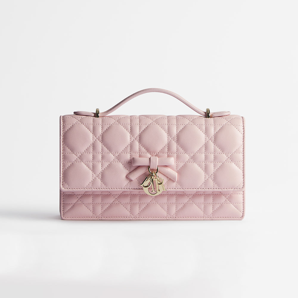 Dior My Mini Women's Crossbody Handbag Light Pink Leather Spring/summer Fashionable Elegant And Casual Bag Bags #84237A