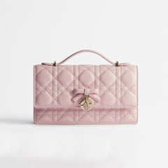 Dior My Mini Women's Crossbody Handbag Light Pink Leather Spring/summer Fashionable Elegant And Casual Bag Bags #84237A