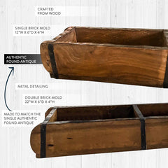 Antique Brick Mold, Pick Your Size