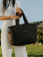 CALPAK Diaper Tote Bag with Stroller Straps