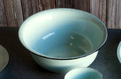 Vintage Inspired Enamelware Basin