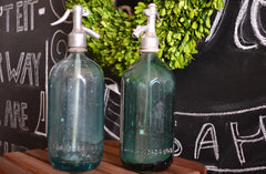 Found Object Vintage European Seltzer Bottle