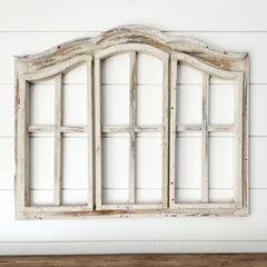 Handcrafted Wooden Window Frame