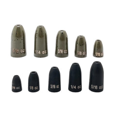 Departure Outdoors Tungsten Worm Weights - 5 Pack