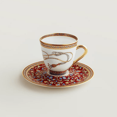 Cheval d-Orient Tea Cup and Saucer