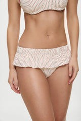 x BELLA HADID Sunday Swim Skirt - Strawberry Polka Dot