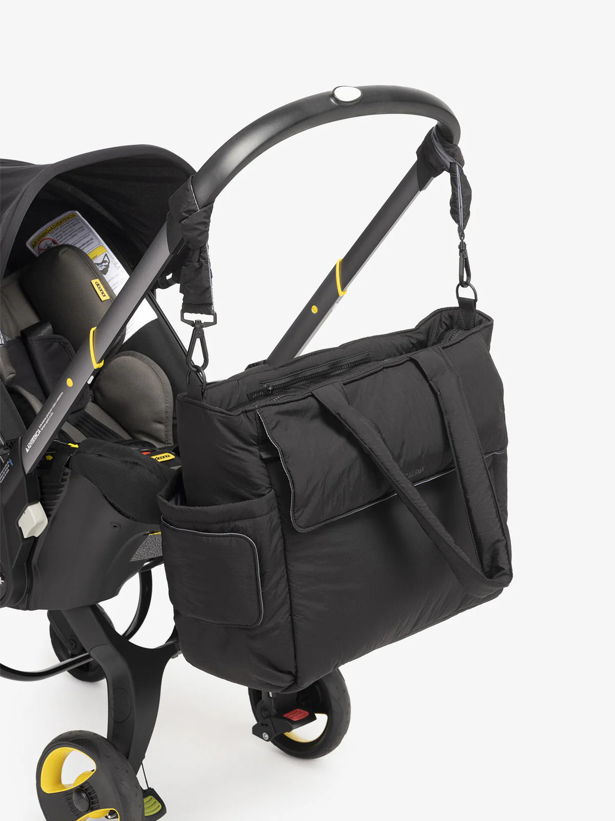 CALPAK Diaper Tote Bag with Stroller Straps