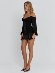 Dorelle Mini Dress Black