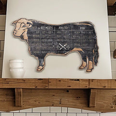 Meat Market Vintage Sign