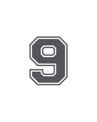 Bogg® Bit  - Number "9"