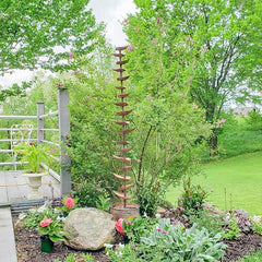 Cascading Leaf Fountain