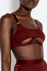 Syra Peep Wire Bra