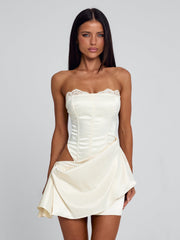 Malolo Mini Dress Ivory