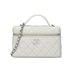 Chanel Women's Fashion Classic Solid Color Diamond Quilted Logo Leather Zipper Chain Shoulder Bag Crossbody Bag Bags AS5740-B22144-94305 #79348