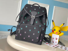 Louis Vuitton Men's Embroidered Monogram Printed Solid Colour Shoulder Bag Backpack Bags #76626