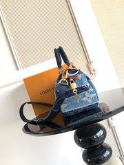 Louis Vuitton Men's Denim patchwork Premium 163c01 dynamic chip Shoulder bag Handbag Bags M15276 #193727