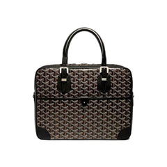 Goyard Men's & Women's Fashion Classic Distressed Full Print Zipper Closure Leather Handle Briefcase Tote Bag Bags #79434