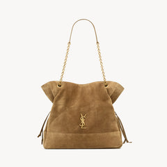 SAINT LAURENT JAMIE Women's Solid Color Suede Leather Chain Shoulder Strap Shopping Bag Shoulder Bags #75511