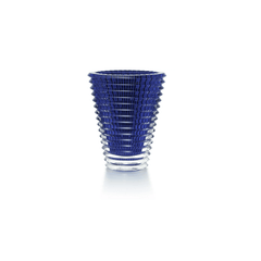 Eye Vase Round Blue S - 5.9 inches
