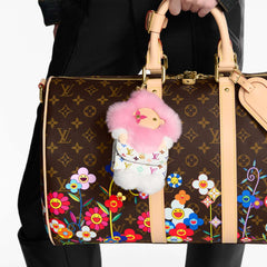 Louis Vuitton LV x TM Vivienne Cuddle Bag Charm Accessories Women's Earphone Case Takashi Murakami White Sancai 2026 Spring New Arrival M03727 #82731A