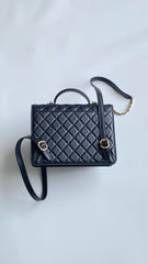 Chanel Women's Fashion Classic Solid-Color Leather Chain Shoulder Bag with Gold Buckle Bag Bags #78758