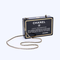 Chanel Women's Solid Color Letter Print Acrylic Box-Shaped Chain Shoulder Strap Single Shoulder Crossbody Handbag Bag Bags #77197