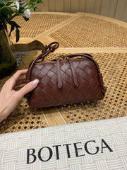 Bottega Veneta  Concert Clutch Intrecciato-woven Leather Clutch Women's Slim-strap Casual Crossbody Bag Elegant And Stylish Bags #196293