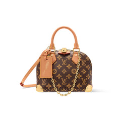 Louis Vuitton Nano Speedy Monogram Canvas Bags M27610 Alma Trunk BB Monogram Canvas Bags M28105 Speedy Trunk 20 Other Monogram Canvas Women Bags Bag  #82724A