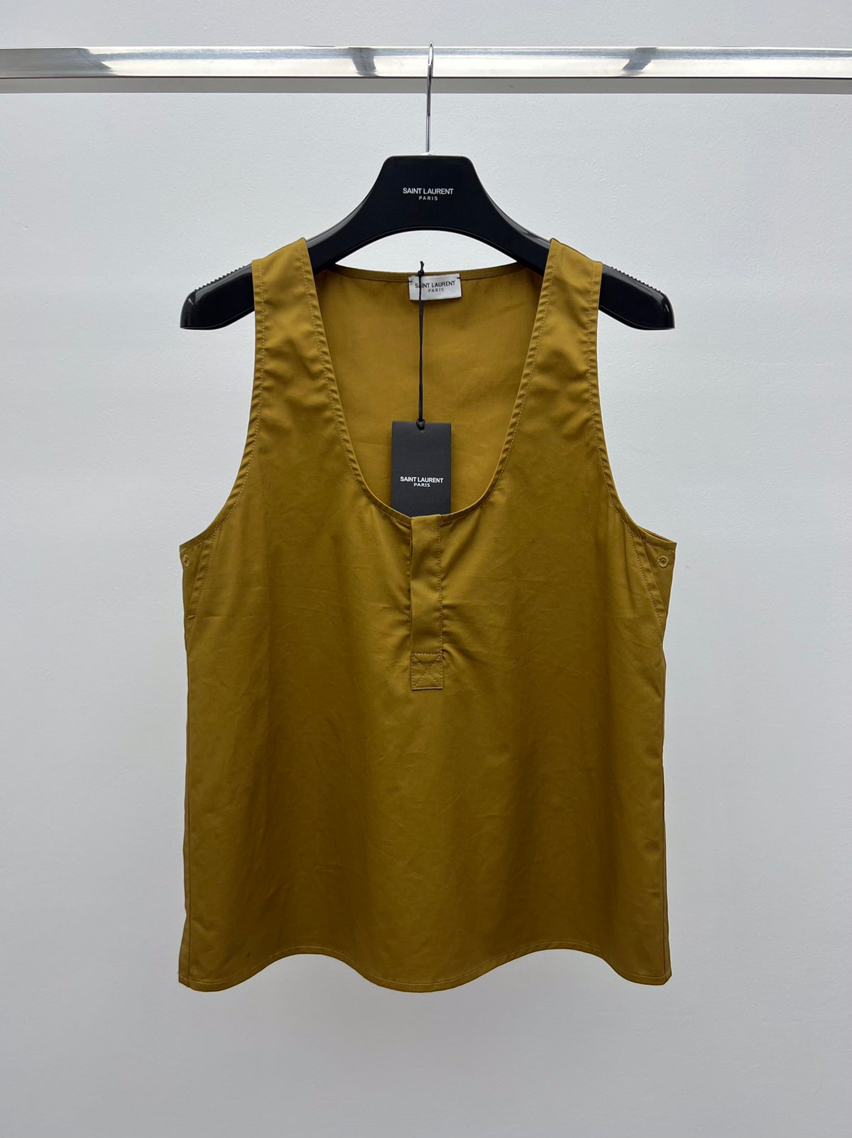 Saint Laurent Women's Lady  Spring/summer Hunting Suit With A Single-breasted Sleeveless Vest Top And Elegant Fashionable Cool Top #195134