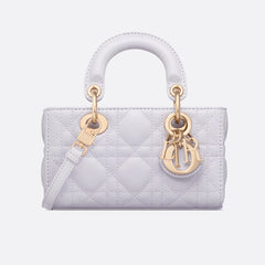 Dior Lady D-Joy Women's Classic Fashion Sheepskin Handbag Gold Buckle Ultra-mini Chain Bag Crossbody Bag Bags S0910ONGE_M848 #78483