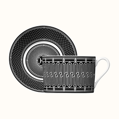 H Deco Breakfast Cup and Saucer