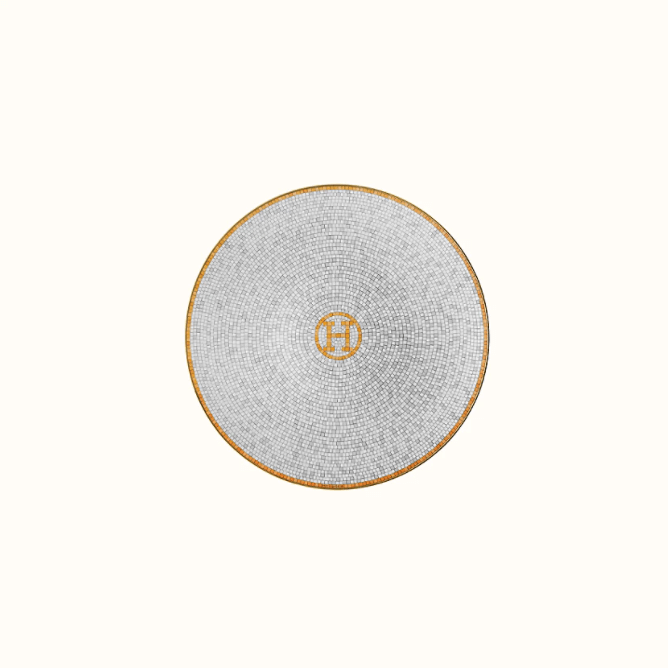 Mosaique au 24 Gold Bread and Butter Plate